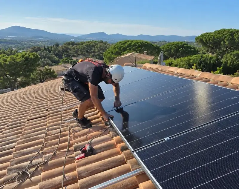 Installateur panneaux solaires Herbsheim — pose photovoltaïque sur toiture